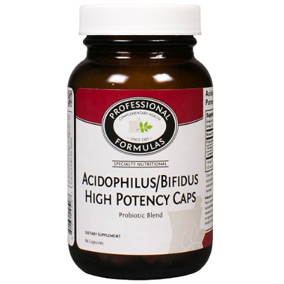 Professional Formulas - Acidophilus/Bifidus High Potency 60c