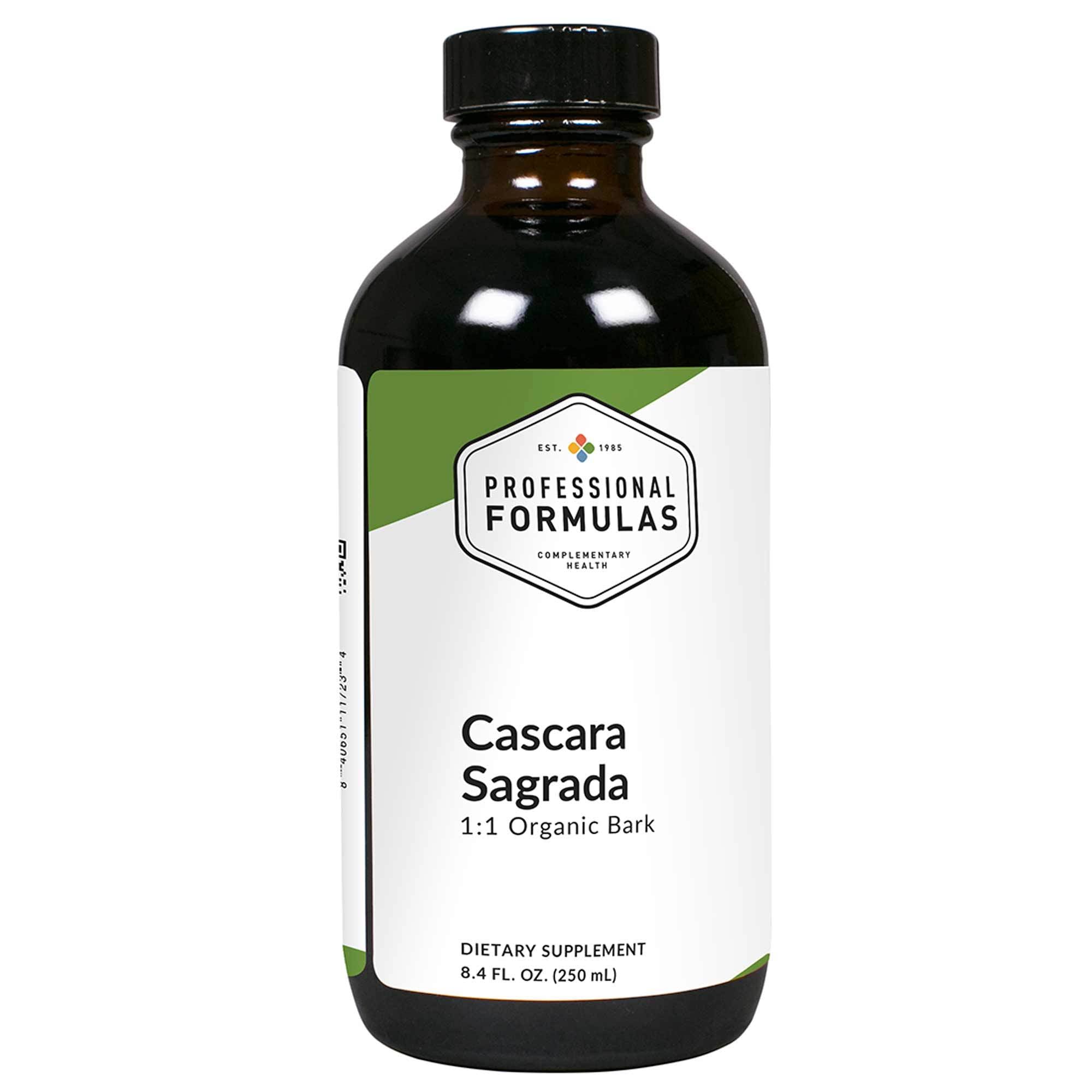 Professional Formulas - Cascara Sagrada (Rhamnus purshiana) - 8.4 FL. OZ. (250 mL)