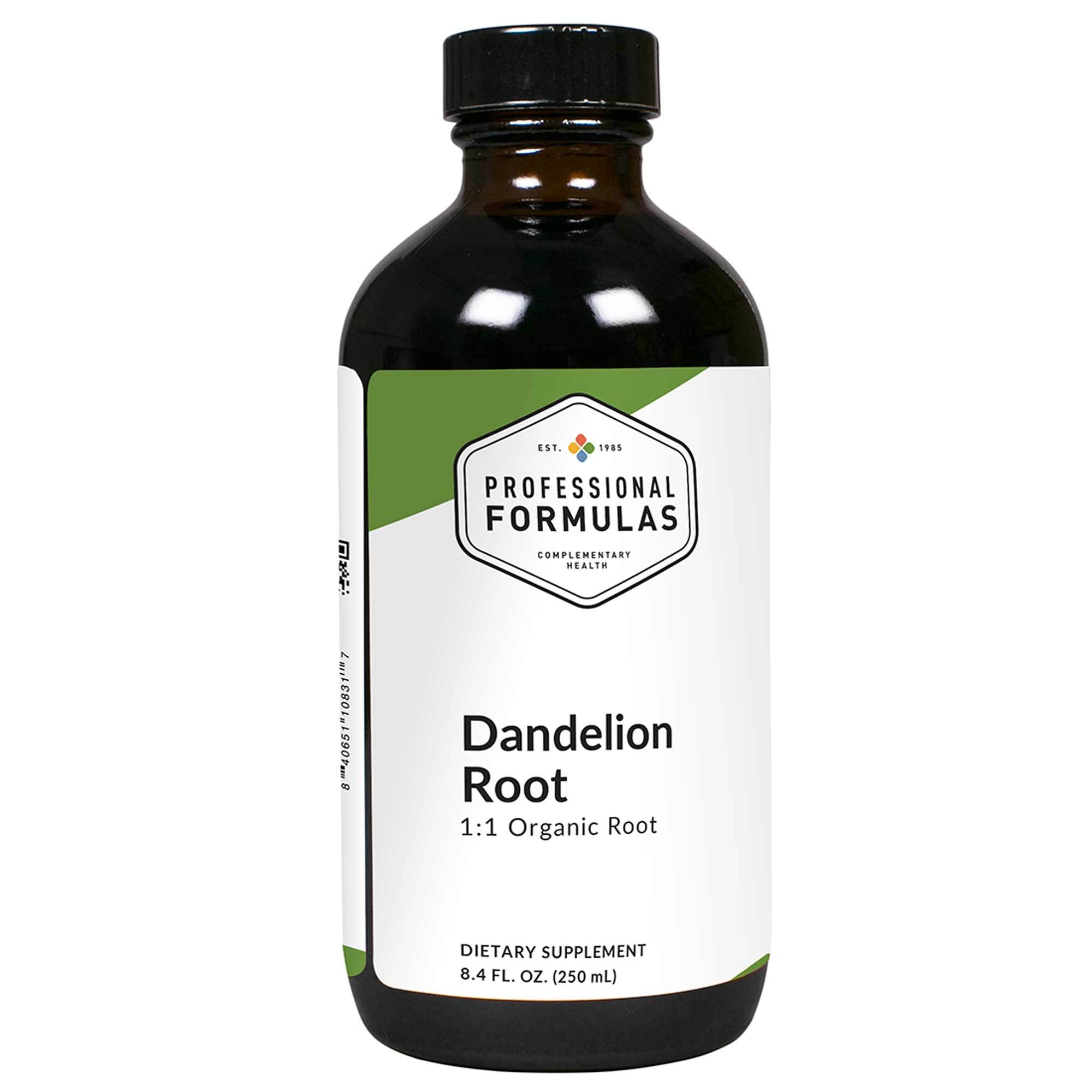 Professional Formulas - Dandelion Root (Taraxacum officinale) - 8.4 FL. OZ. (250 mL)