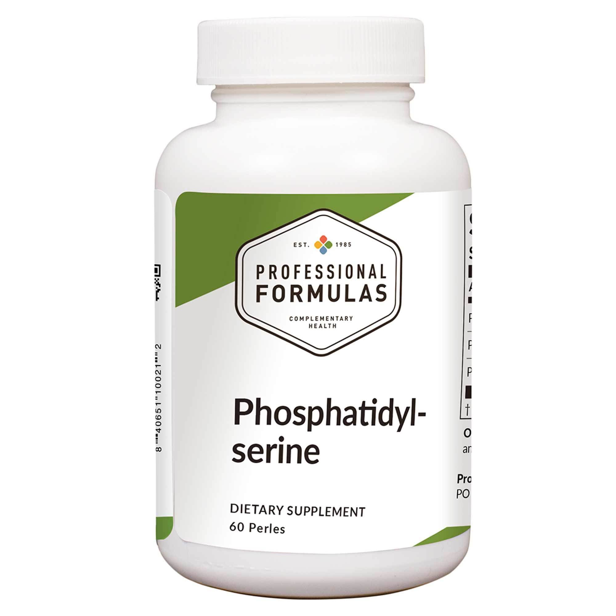 Professional Formulas - Phosphatidylserine - 60 Perles