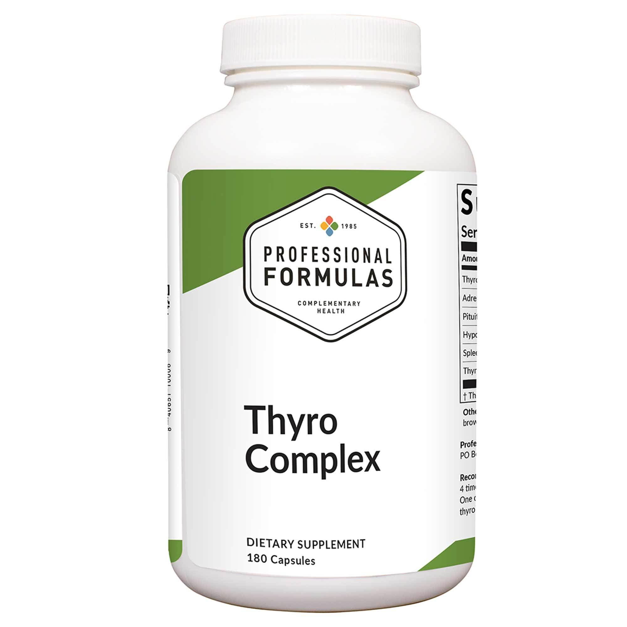 Professional Formulas - Thyro Complex - 180 Capsules