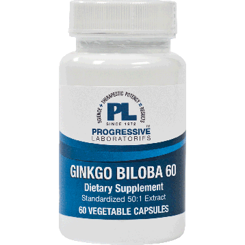 Progressive Labs - Ginkgo Biloba 60 60 vegcaps