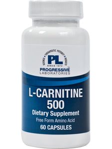 Progressive Labs - L-Carnitine 500 60 caps