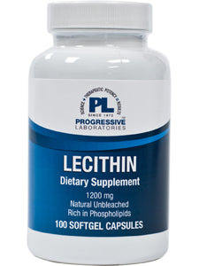 Progressive Labs - Lecithin 1200 mg 100 gels
