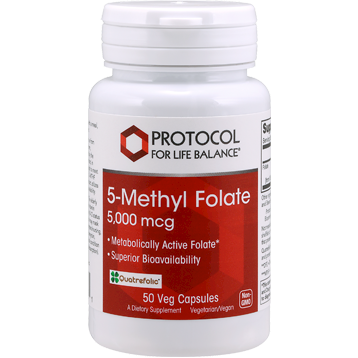 Protocol for Life Balance - 5 Methyl Folate 5,000 mcg 50 vegcaps