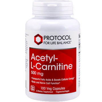 Protocol for Life Balance - Acetyl-L-Carnitine 500 mg 100 caps