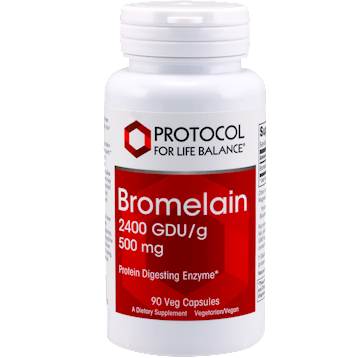 Protocol for Life Balance - Bromelain 2400 GDU/g 500 mg 90 vcaps