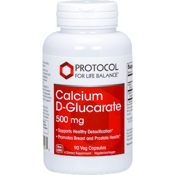 Protocol for Life Balance - Calcium D-Glucarate 500 mg 90 vegcaps