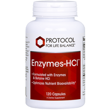 Protocol for Life Balance - Enzymes-HCl 120 caps