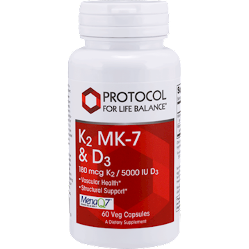 Protocol for Life Balance - K2 MK-7 &amp; D3 60 vegcaps