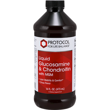 Protocol for Life Balance - Glucosamine & Chondroitin with MSM 16 oz