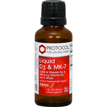 Protocol for Life Balance - Liquid Vit D3 &amp; MK-7 1 fl oz