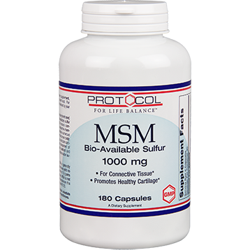 Protocol for Life Balance - MSM 1000 mg 180 caps