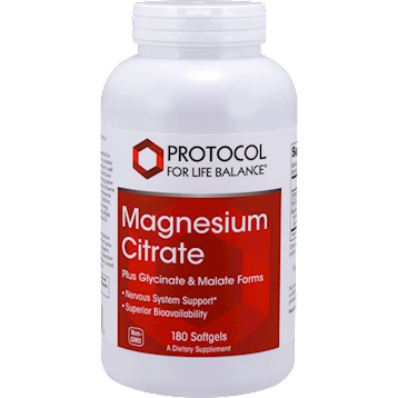 Protocol for Life Balance - Magnesium Citrate 180 softgels