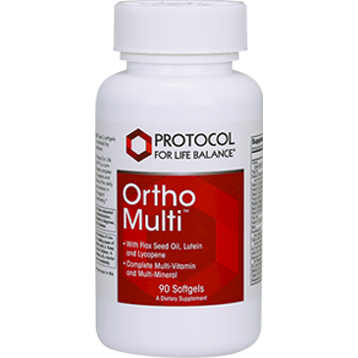 Protocol for Life Balance - Ortho Multi w/Flax Oil 400 mg 90 gels