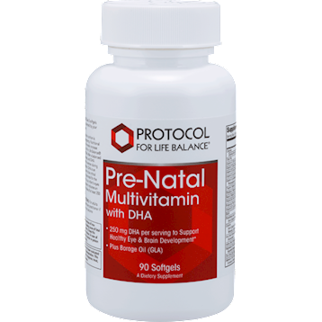 Protocol for Life Balance - Pre-Natal Multivitamin with DHA 90 Gels