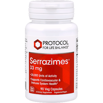 Protocol for Life Balance - Proteo-Serrase 33 mg 90 vegcaps