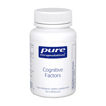 Pure Encapsulations - Cognitive Factors 120 vcaps