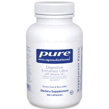 Pure Encapsulations - Digestive Enzymes Ultra with HCl 180 caps