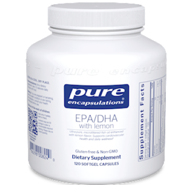 Pure Encapsulations - EPA/DHA with lemon 120 gels