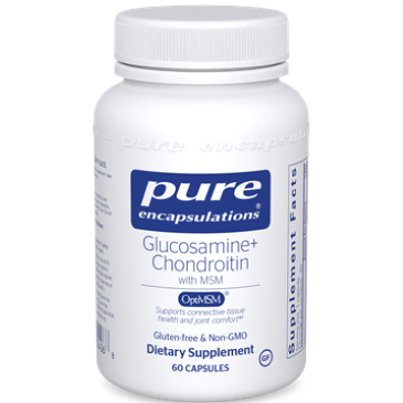 Pure Encapsulations - Glucosamine Chondroitin with MSM 60vcaps