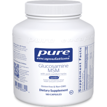 Pure Encapsulations - Glucosamine MSM w/Joint Comfort 180vcaps