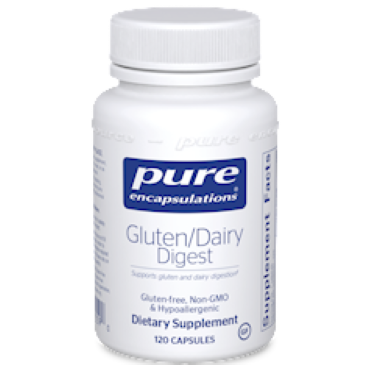 Pure Encapsulations - Gluten/Dairy Digest 120 caps