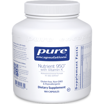 Pure Encapsulations - Nutrient 950 with Vitamin K 180 vcaps
