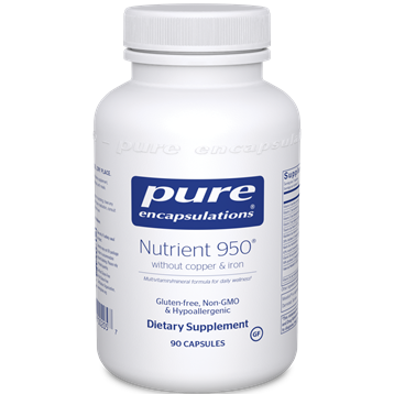 Pure Encapsulations - Nutrient 950 w/o Cu & Fe 90 vcaps