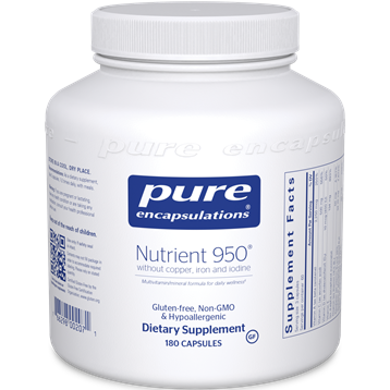 Pure Encapsulations - Nutrient 950 w/o Cu, Fe & I 180 vcaps