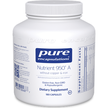 Pure Encapsulations - Nutrient 950A No CU & FE w/ A 180 vcaps