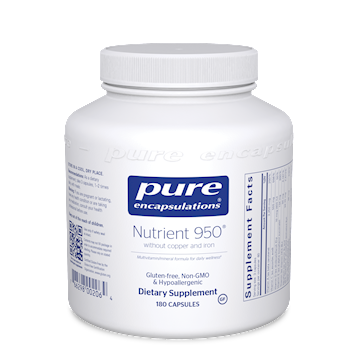 Pure Encapsulations - Nutrient 950A w/o Cu & Fe 180 vcaps