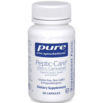 Pure Encapsulations - Peptic-Care (Zinc-L-Carnosine) 60 vcaps