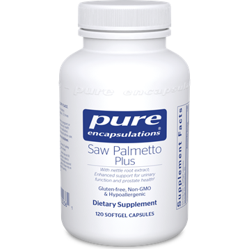 Pure Encapsulations - Saw Palmetto Plus 120 gels