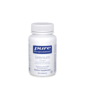 Pure Encapsulations - Selenium (citrate) 200 mcg 180 vcaps