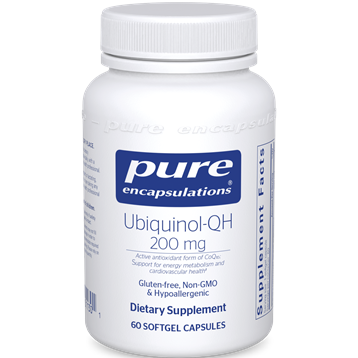 Pure Encapsulations - Ubiquinol-QH 200 mg 60 gels