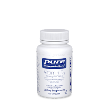 Pure Encapsulations - Vitamin D3 1000 IU 120 vcaps