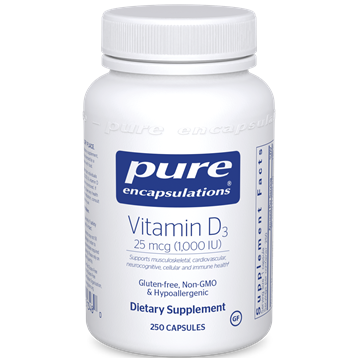 Pure Encapsulations - Vitamin D3 1000 IU 250 vcaps