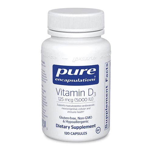 Pure Encapsulations - Vitamin D3 5000 IU 120 vcaps