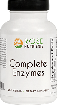 Rose Nutrients - Complete Enzymes - 90 caps