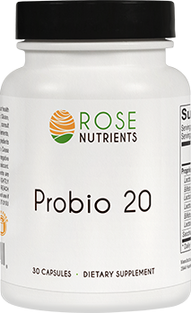 Rose Nutrients - Probio 20 - 30 caps