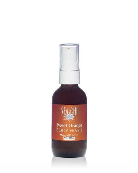 Sea Chi Organics - Sweet Orange Body Wash 120ml / 4oz