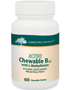 Genestra - Active Chew B12 with L-Methylfolate 60 tabs