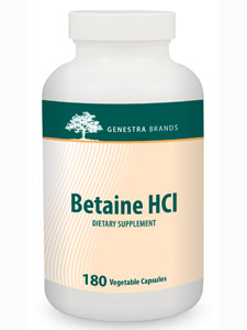 Genestra - Betaine HCL 180 vegcaps