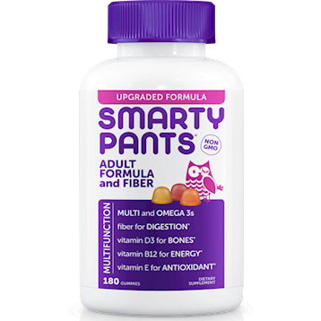 SmartyPants Vitamins - Adult Complete + Fiber 180 gummies
