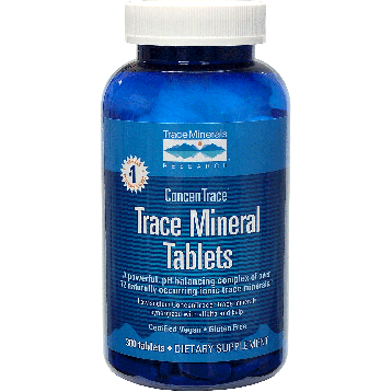 Trace Minerals Research - Trace Mineral Tablets 300t