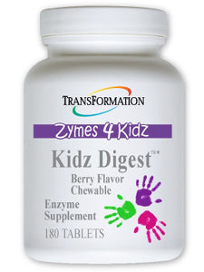 Transformation Enzyme - Kidz Digest Chewable 180 tabs