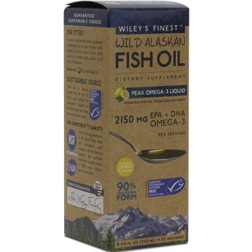 Wiley's Finest - Wild Alaskan Peak Fish Oil 8.45 fl oz