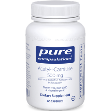 Pure Encapsulations - Acetyl-L-Carnitine 500 mg 60 vcaps