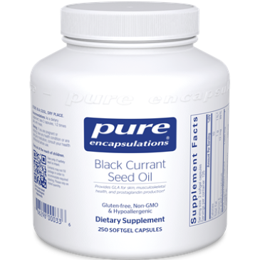 Pure Encapsulations - Black Currant Seed Oil 500 mg 250 gels